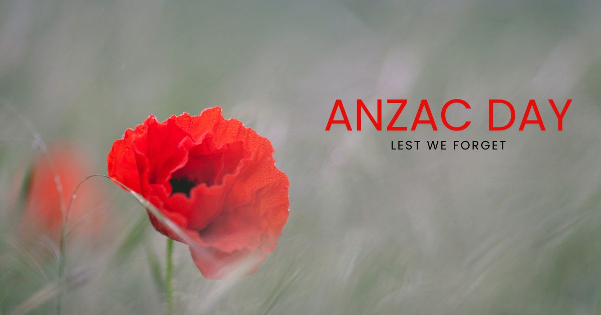 The library will be closed for the ANZAC holiday period
