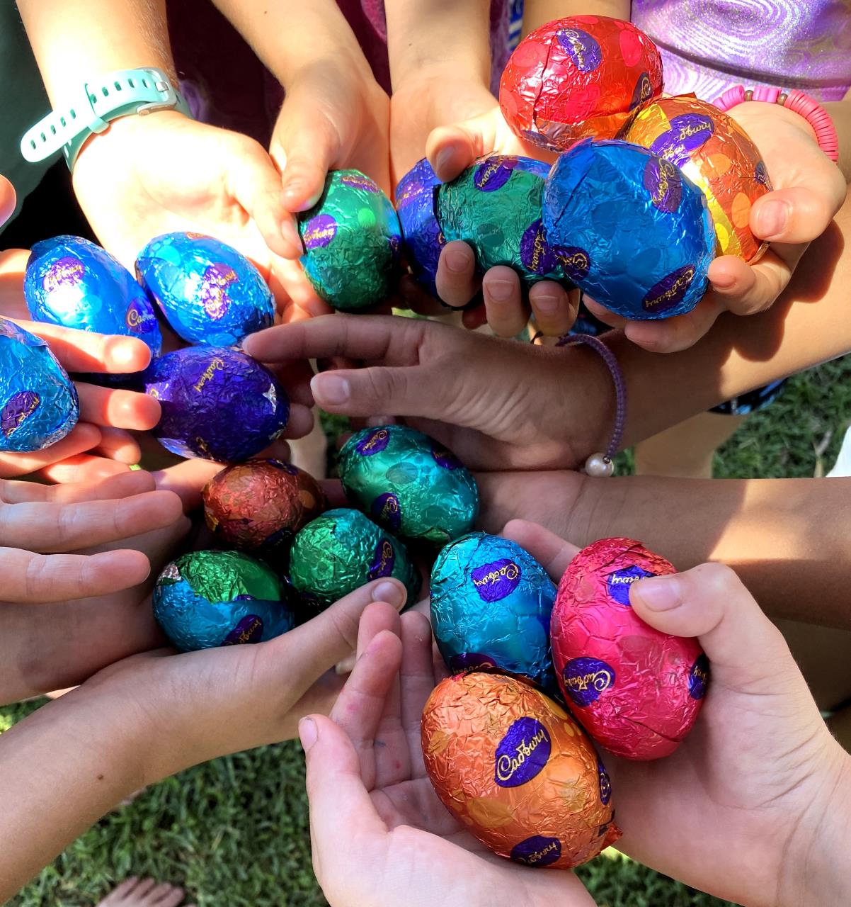 Story time at the river